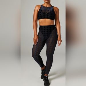 Savage x fenty houndstooth 2 piece set